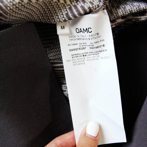 BNWT SS20 OAMC PLAID SWEATER S & M - Picture 9 of 13